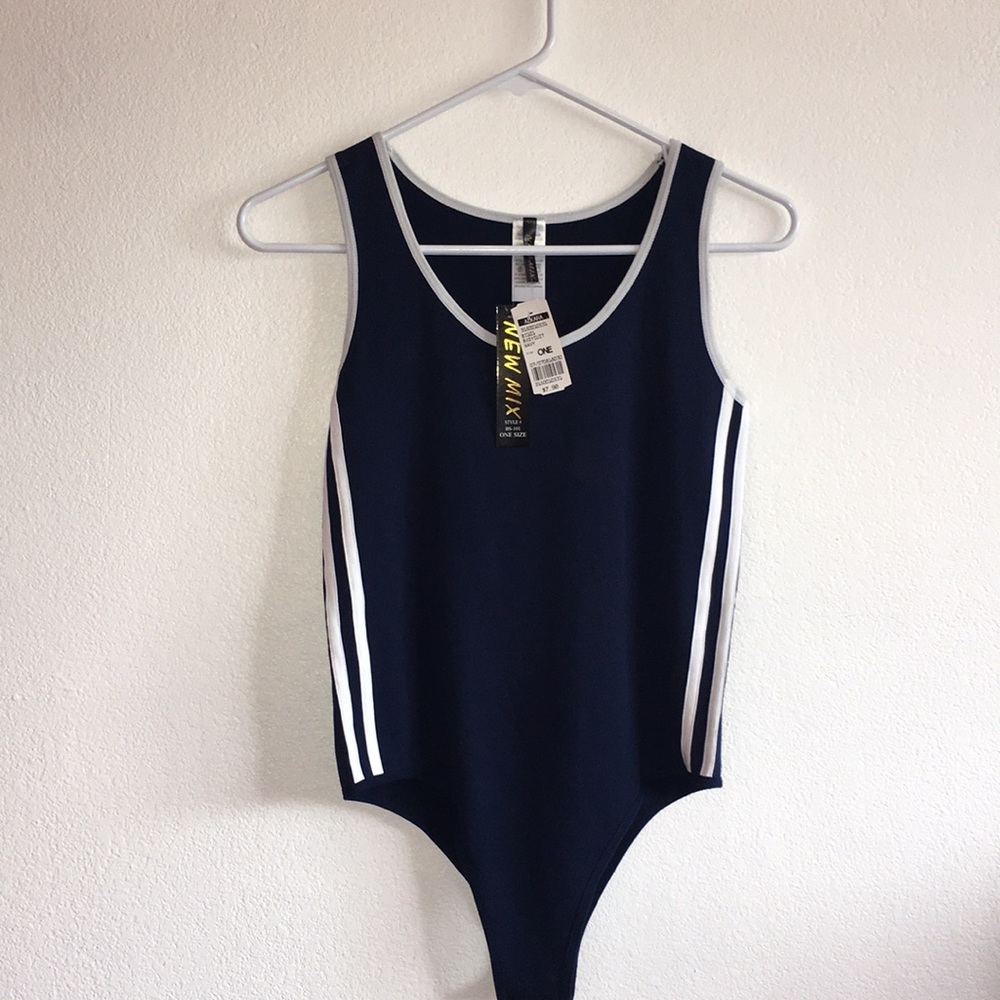 Cute Dark Blue bodysuit